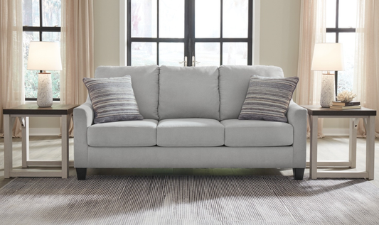 3-Seater Sofa in Adlai Fabric with Modern Heritage Design