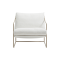 Outdoor Lounge Chair with Weather-Resistant Fabric