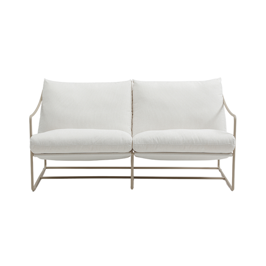 Outdoor 2 Seater Sofa in Weather-Resistant Fabric