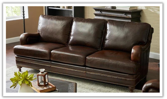 Oliver Stationary Sofa in Classic Grey Fabric