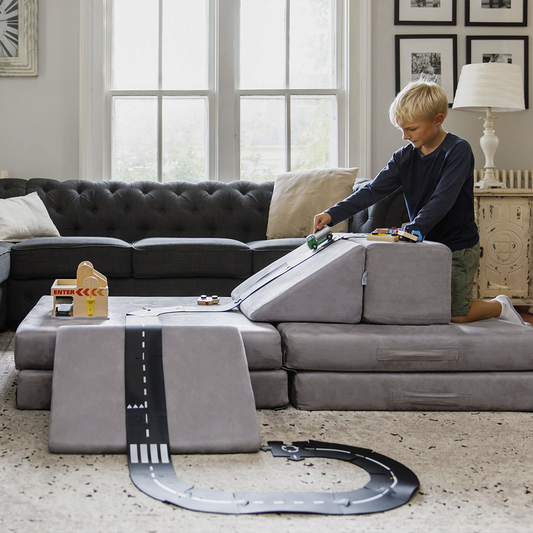 Play Couch in Soft Fabric for Kids