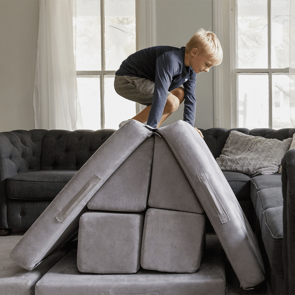 Play Couch in Soft Fabric for Kids