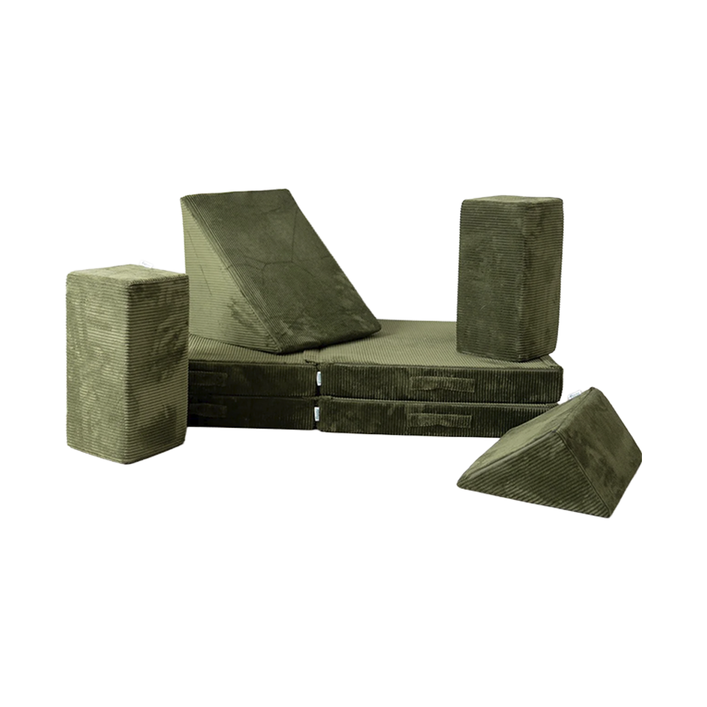 Play Couch in Soft Fabric for Kids
