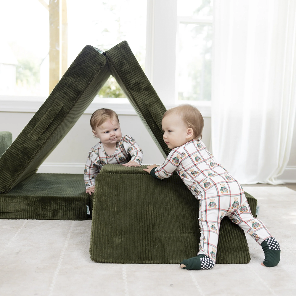 Play Couch in Soft Fabric for Kids