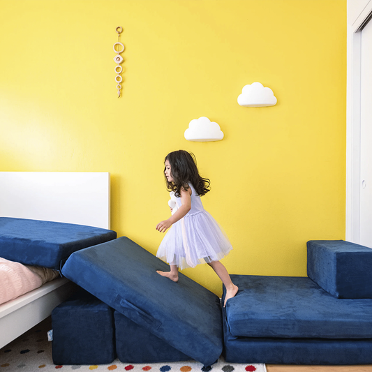 Play Couch in Soft Fabric for Kids