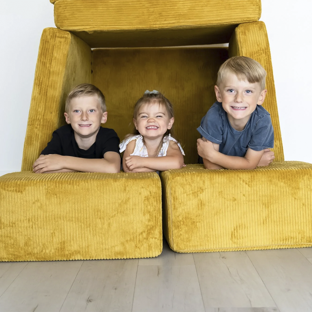 Play Couch in Soft Fabric for Kids
