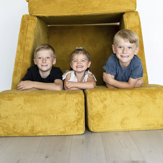 Play Couch in Soft Fabric for Kids