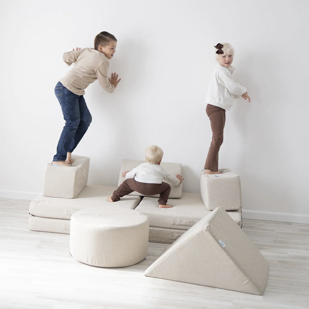 Play Couch in Soft Fabric for Kids