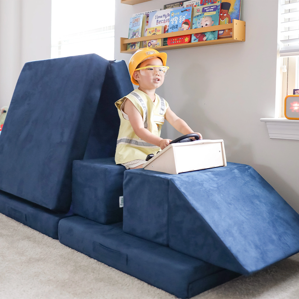 Play Couch in Soft Fabric for Kids