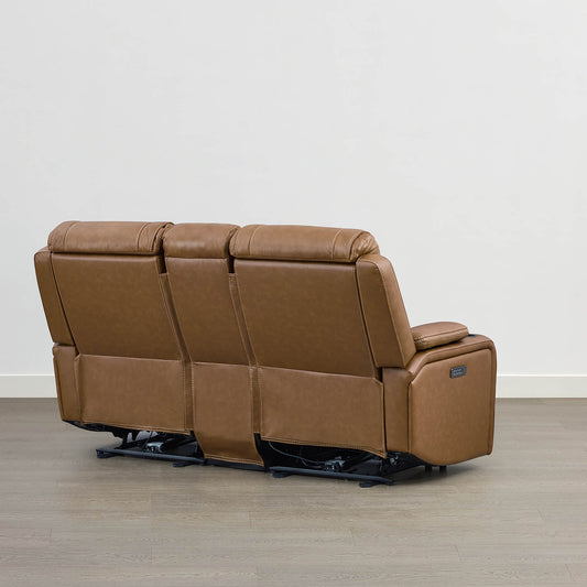 Reclining Sofa in Sable with Zero-Gravity Mechanism