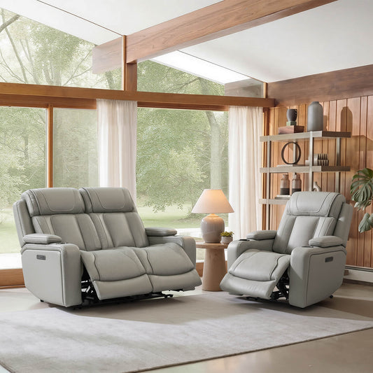 Reclining Sofa in Sable with Zero-Gravity Mechanism