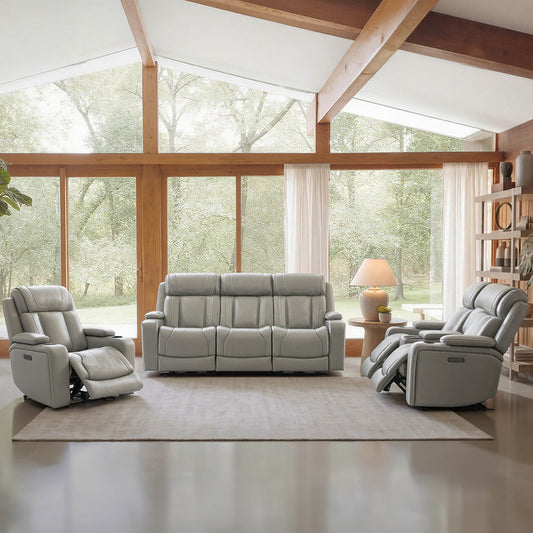 Reclining Sofa in Sable with Zero-Gravity Mechanism