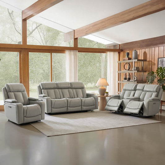 Reclining Sofa in Sable with Zero-Gravity Mechanism