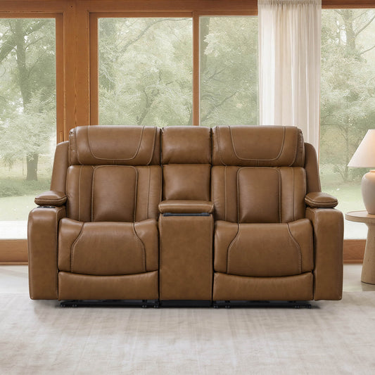 Reclining Sofa in Sable with Zero-Gravity Mechanism