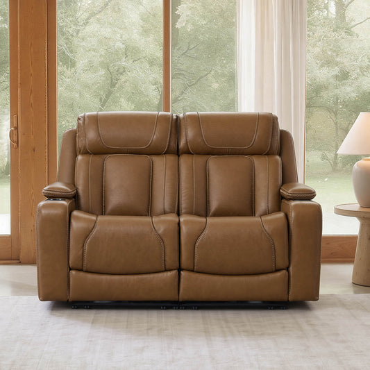 Reclining Sofa in Sable with Zero-Gravity Mechanism