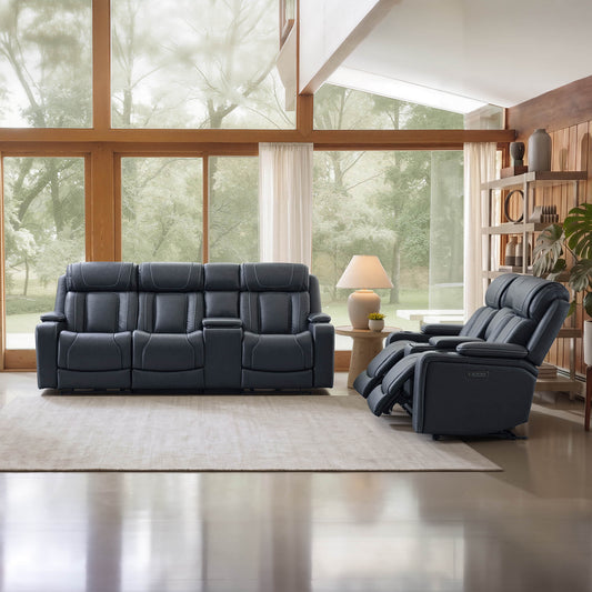 Reclining Sofa in Sable with Zero-Gravity Mechanism