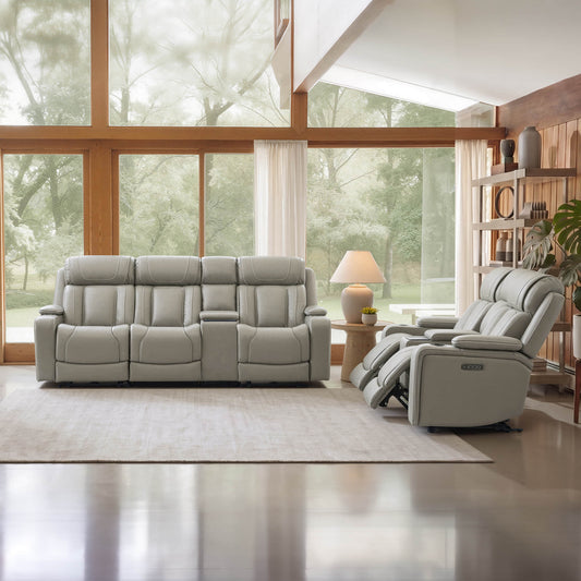 Reclining Sofa in Sable with Zero-Gravity Mechanism