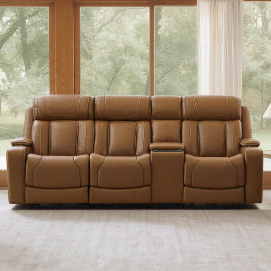 Reclining Sofa in Sable with Zero-Gravity Mechanism