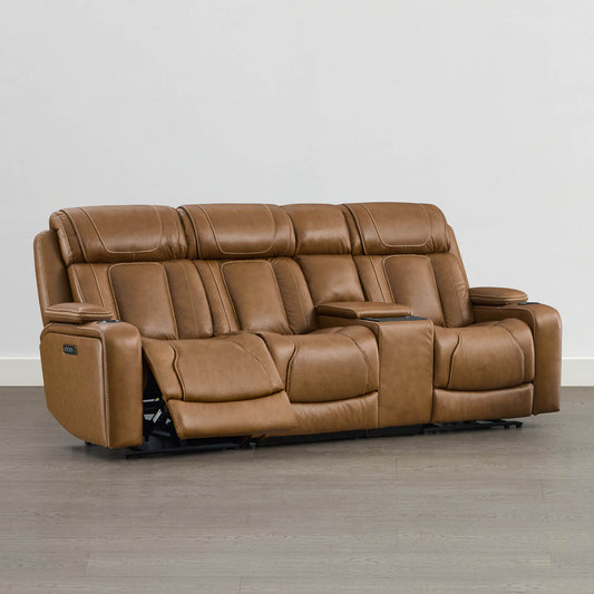 Reclining Sofa in Sable with Zero-Gravity Mechanism
