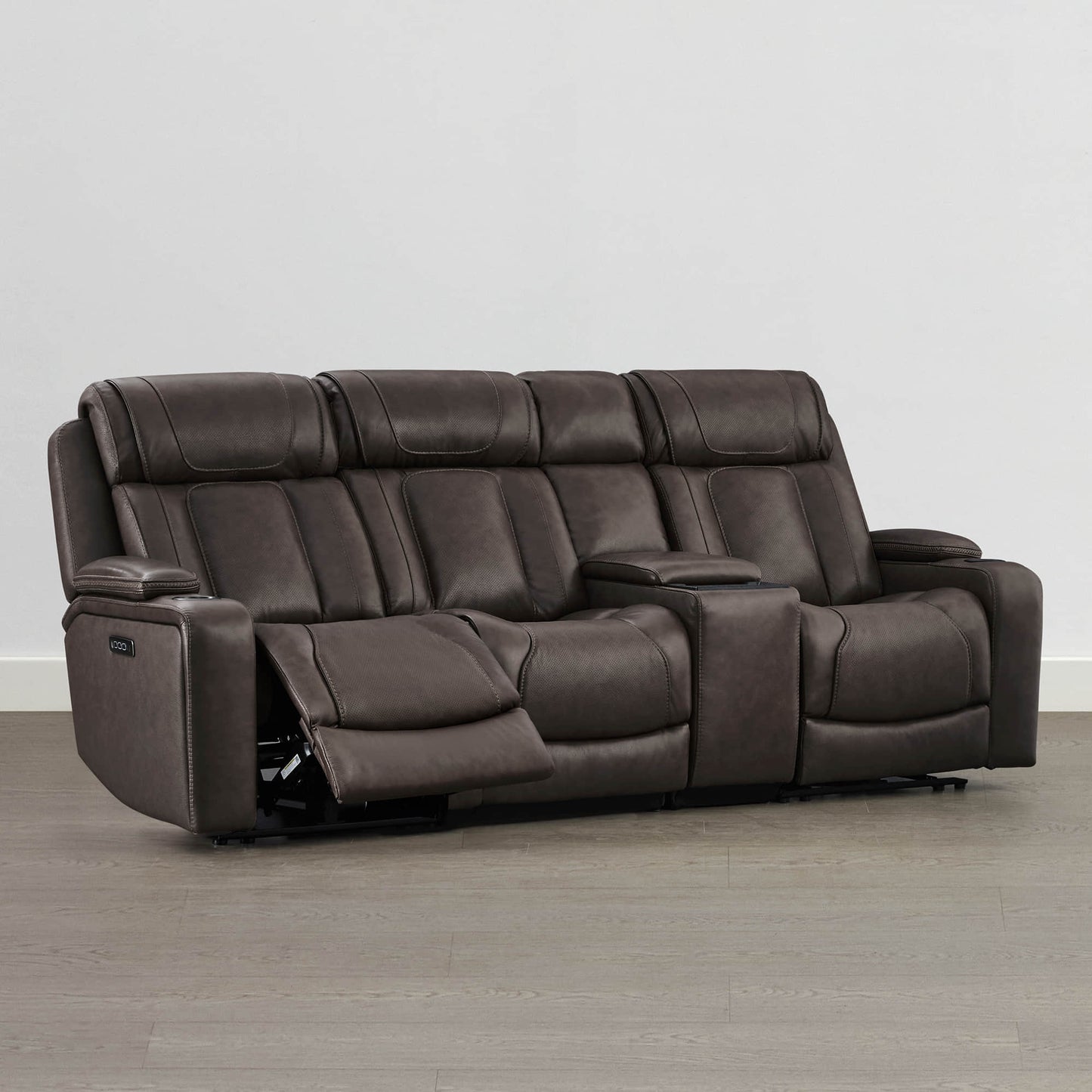 Reclining Sofa in Sable with Zero-Gravity Mechanism