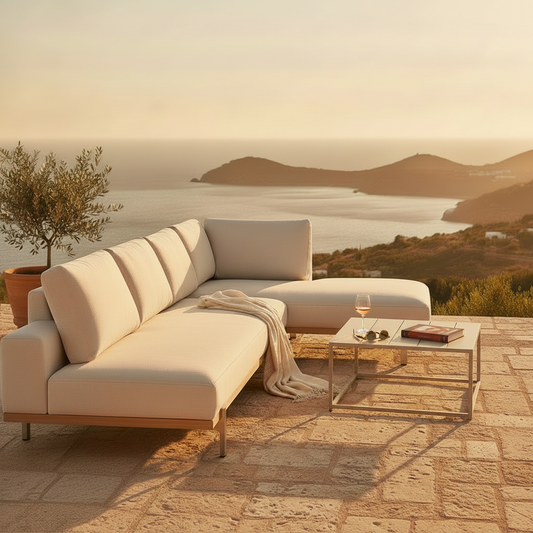 Outdoor Sectional Sofa with Modular Design