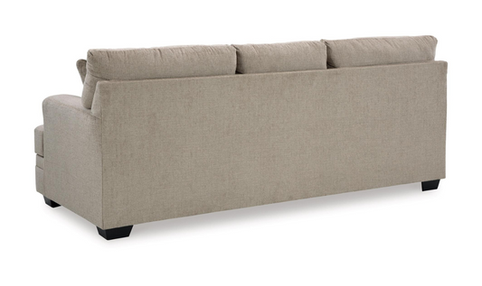Fabric 3 Seater Sofa with Pillows and Stonemeade Design