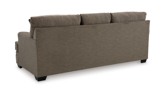 Fabric 3 Seater Sofa with Pillows and Stonemeade Design