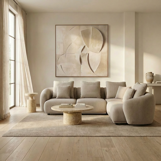 Sectional Sofa in L-Shaped Design