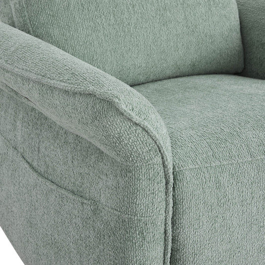 Vinca Power Swivel Glider Recliner with Lumbar Support