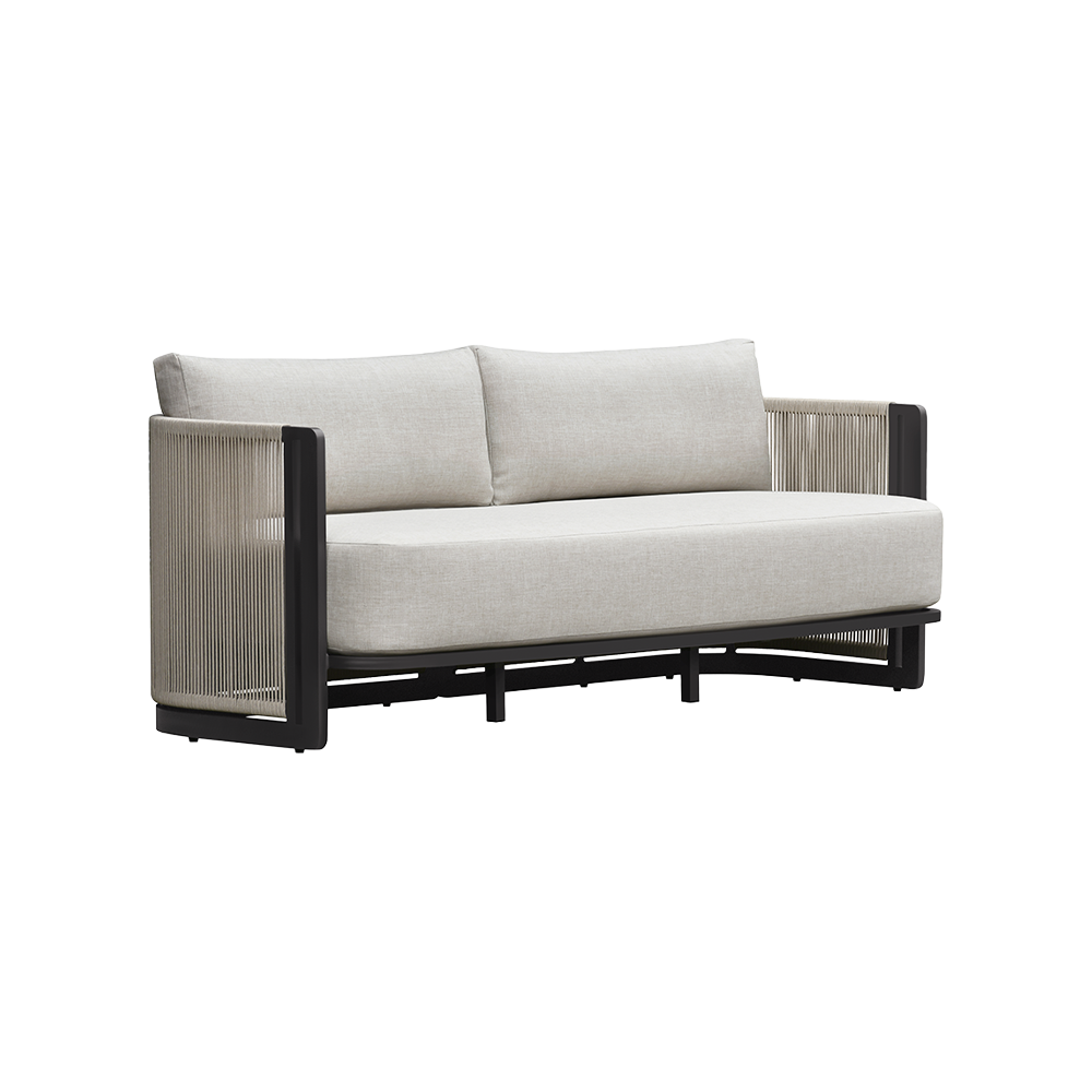 Outdoor 3 Seater Sofa in Weather-Resistant Fabric