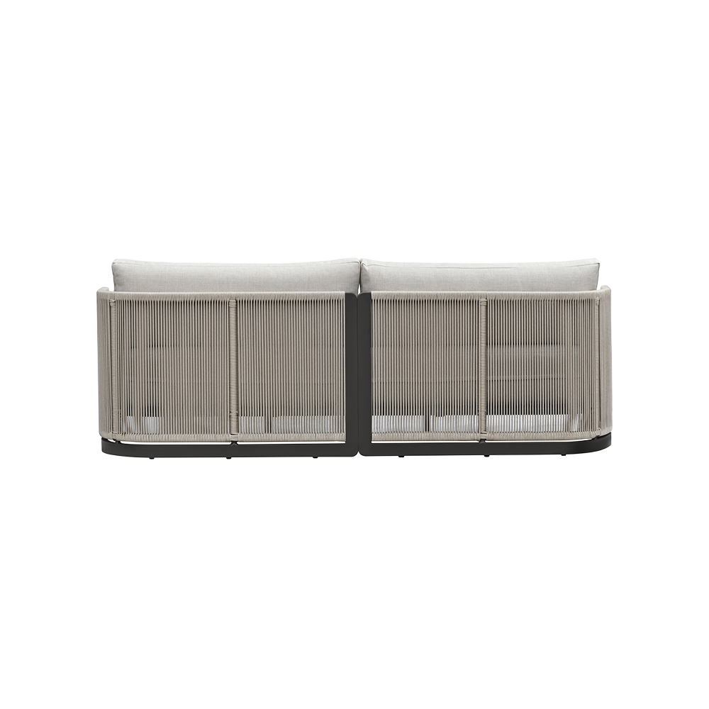 Outdoor 3 Seater Sofa in Weather-Resistant Fabric