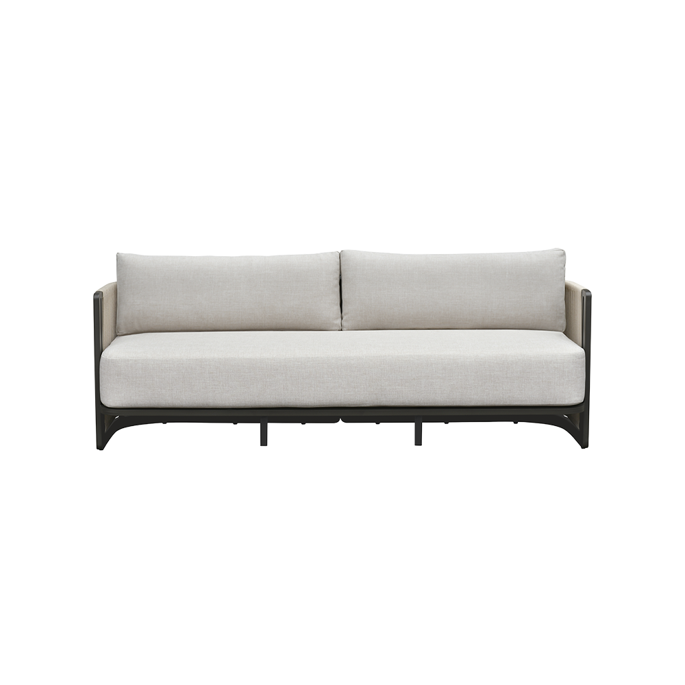Outdoor 3 Seater Sofa in Weather-Resistant Fabric