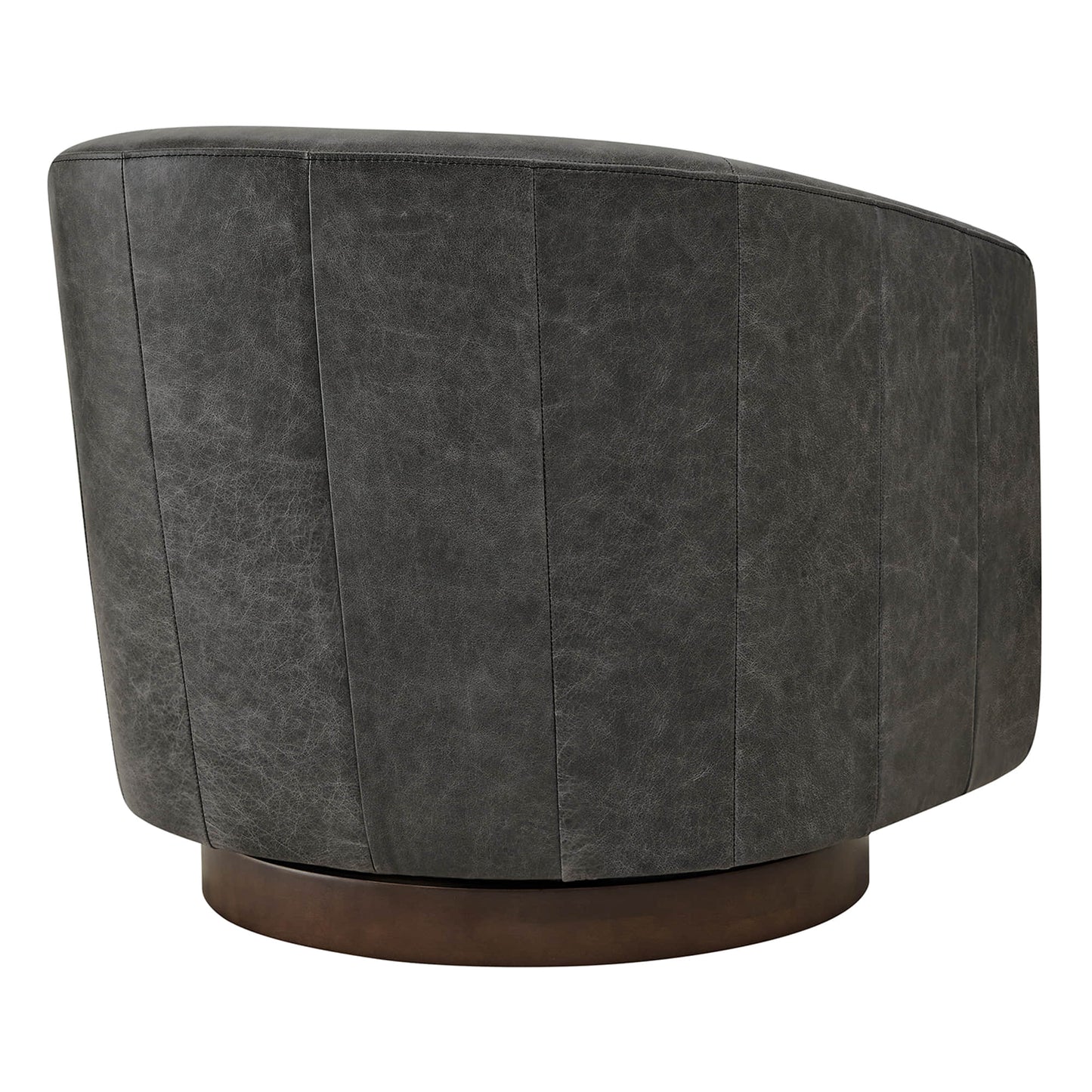 Modern Swivel Accent Chair with Soft Fabric Upholstery