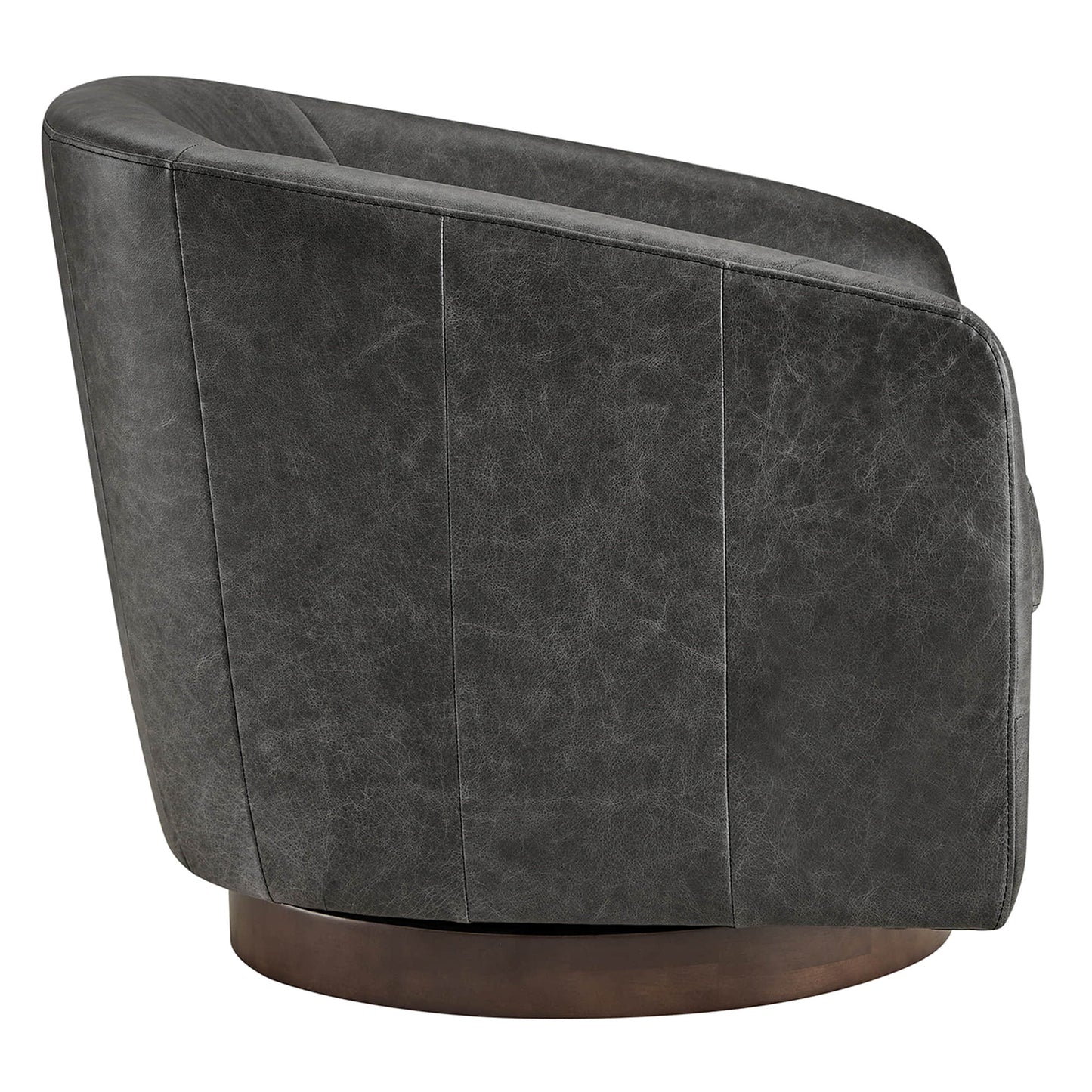 Modern Swivel Accent Chair with Soft Fabric Upholstery