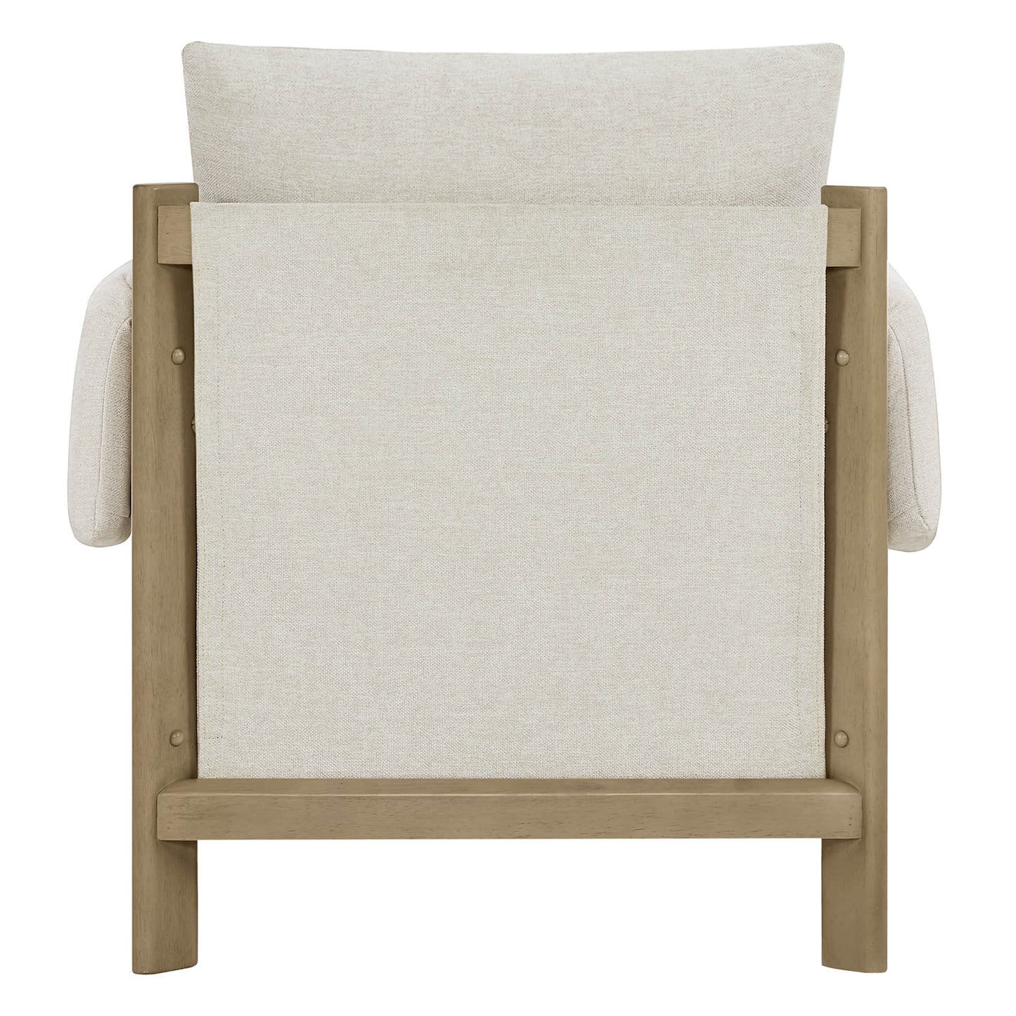 Accent Chair with Upholstered Seat and Wooden Frame
