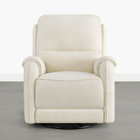 Alicia Power Swivel Glider Recliner with Nightlight Feature