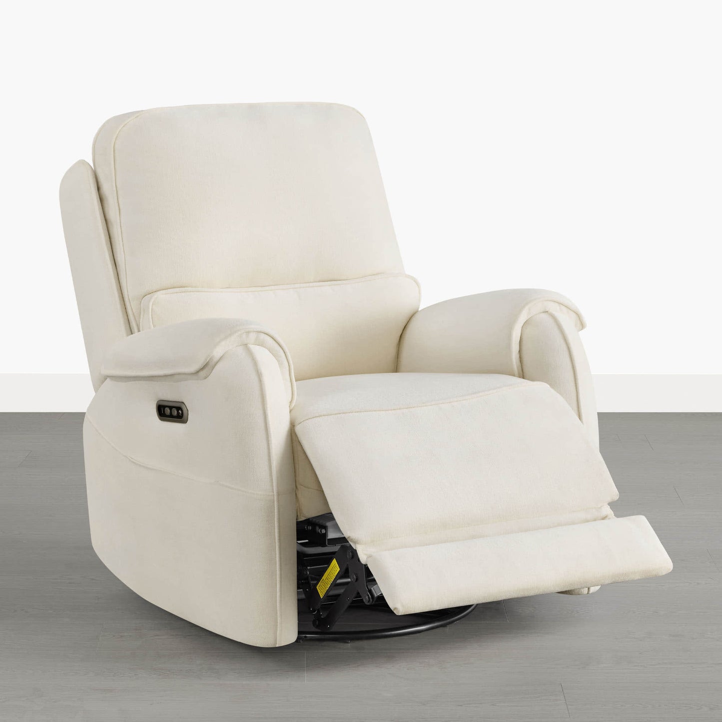 Alicia Power Swivel Glider Recliner with Nightlight Feature