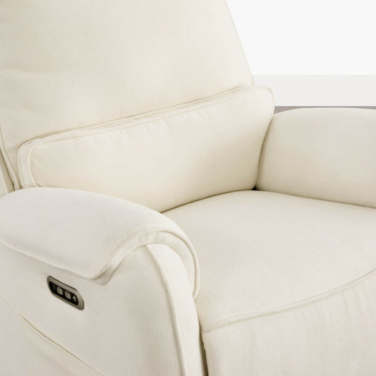 Alicia Power Swivel Glider Recliner with Nightlight Feature