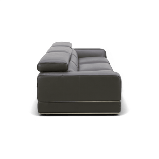 Modular Sofa in Elephant Gray with 3-Piece Design