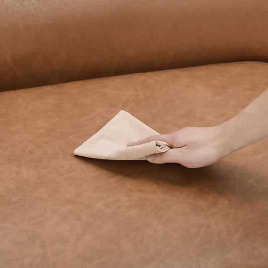 Armless Chair with Feather-Soft Cushion and Refined Piping