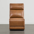 Armless Seat Module in Soft Grey Fabric