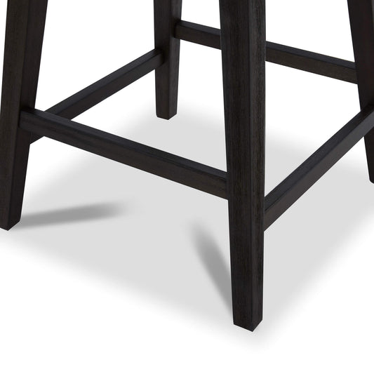 Ava Swivel Counter Stool with Upholstered Seat