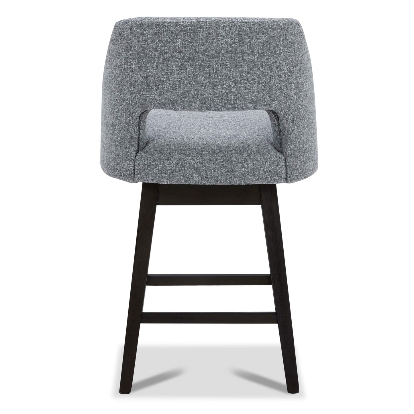 Ava Swivel Counter Stool with Upholstered Seat