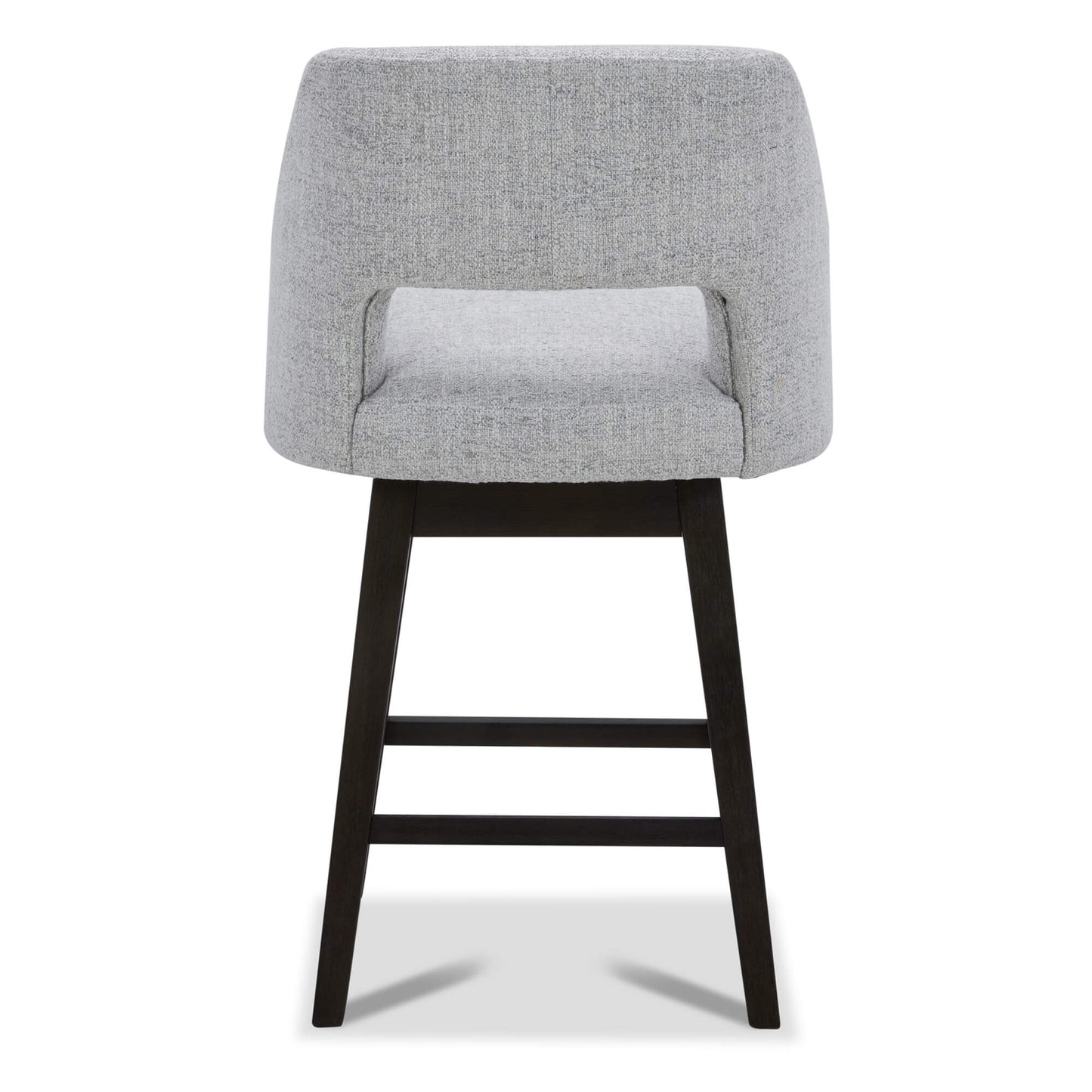 Ava Swivel Counter Stool with Upholstered Seat