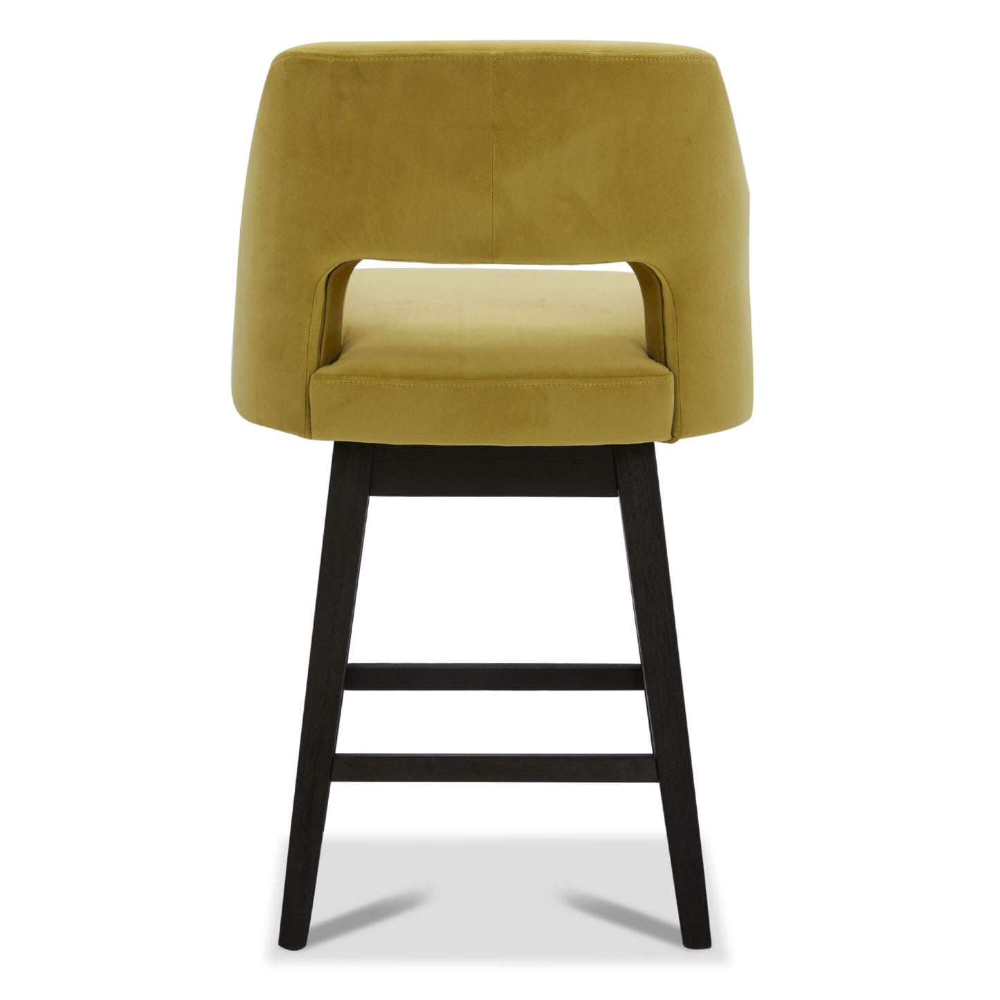Ava Swivel Counter Stool with Upholstered Seat