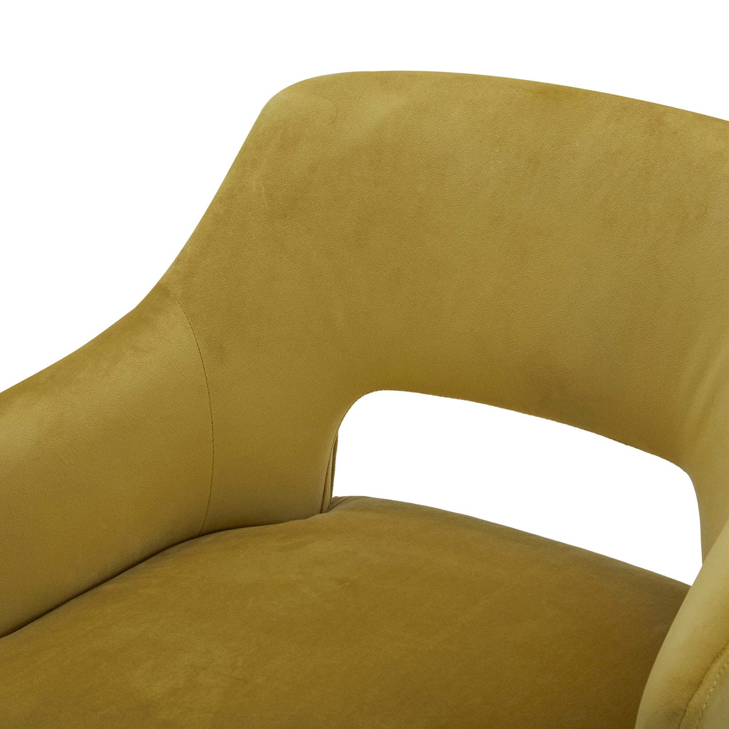 Ava Swivel Counter Stool with Upholstered Seat