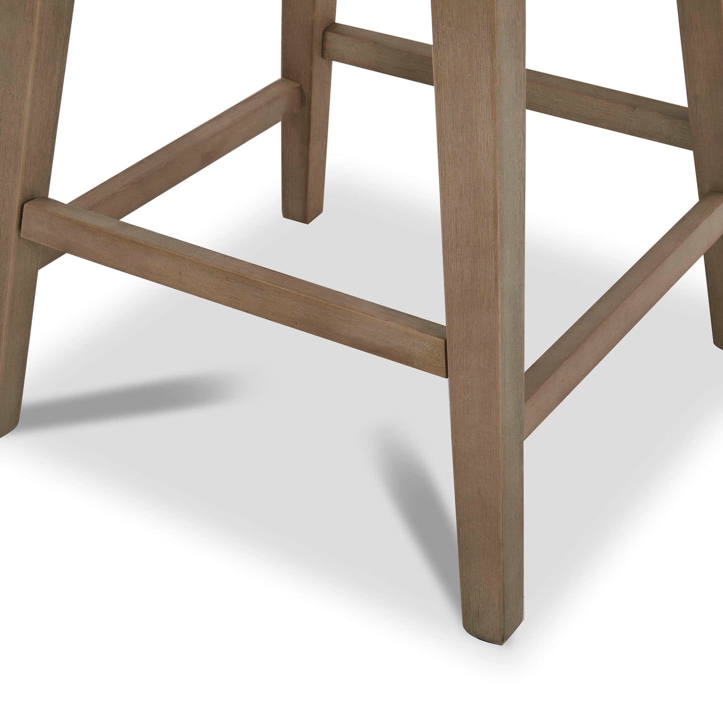 Avery Swivel Counter Stool with Wooden Seat