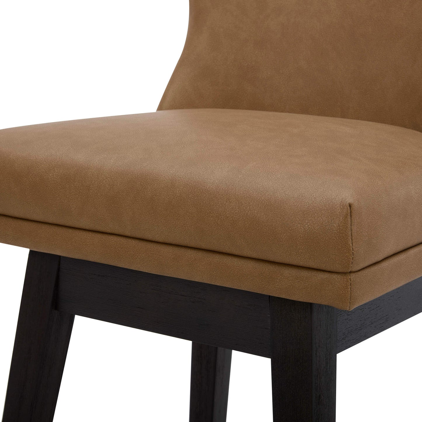 Avery Swivel Counter Stool with Wooden Seat