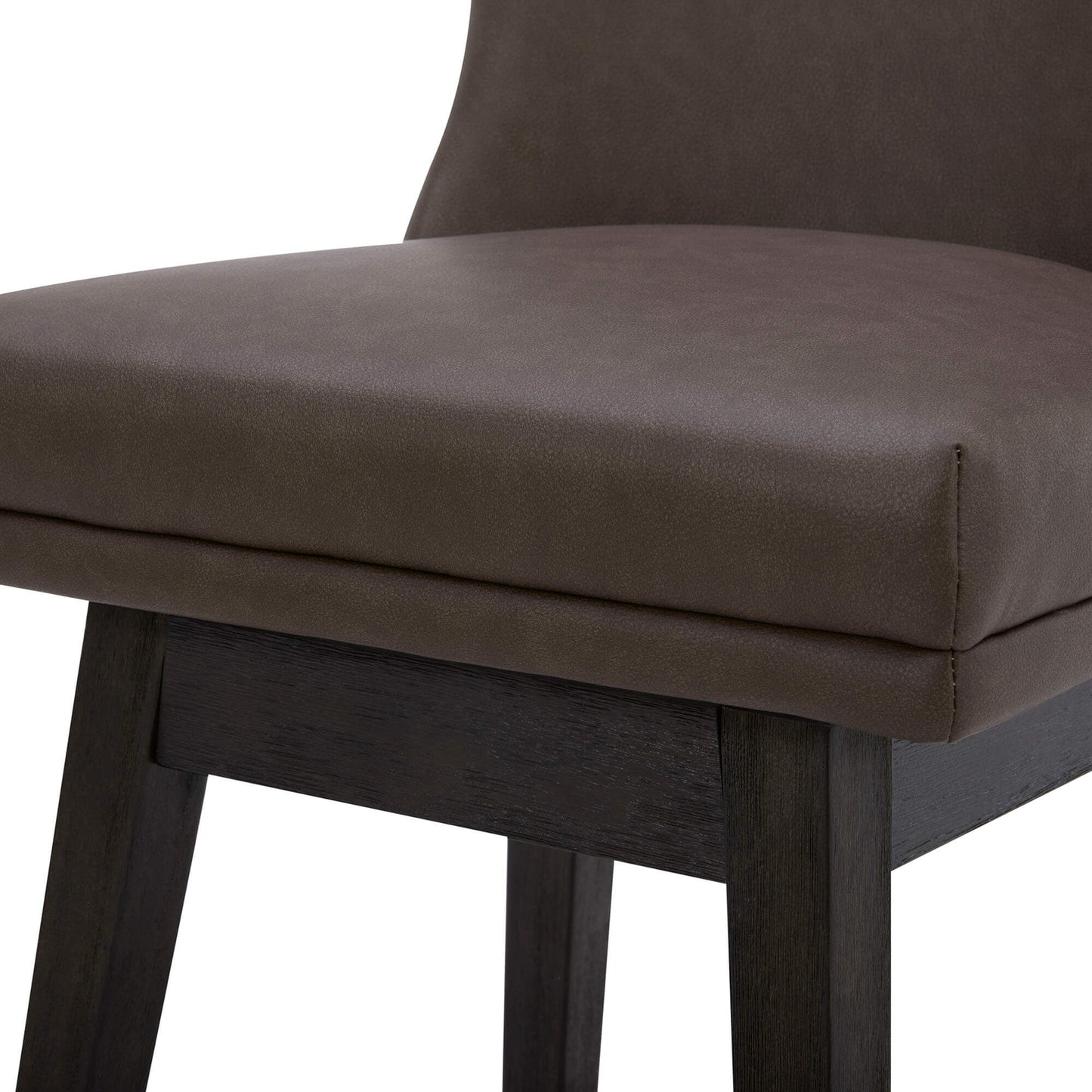 Avery Swivel Counter Stool with Wooden Seat