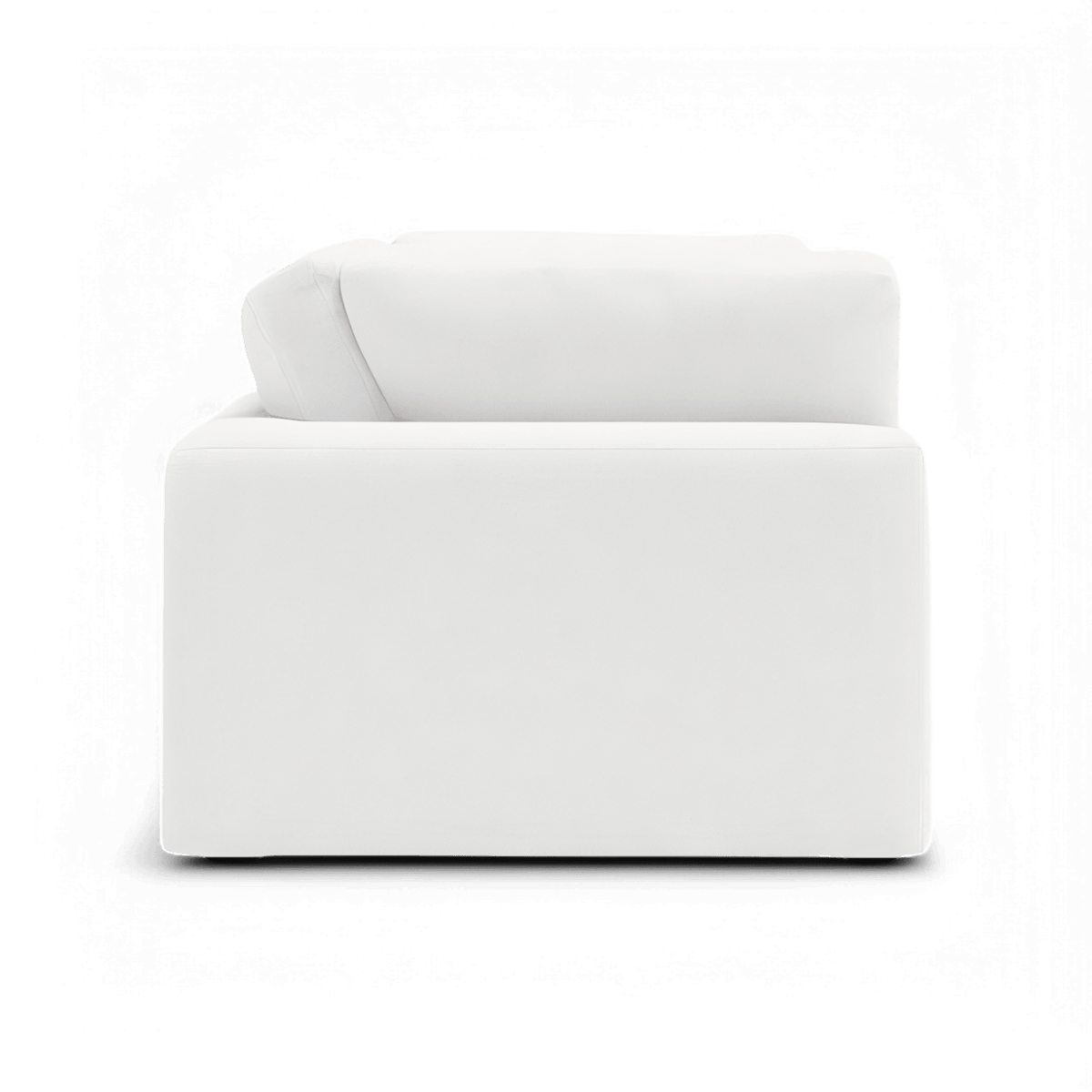 Bloom 3 Seater Sofa in Soft White Fabric